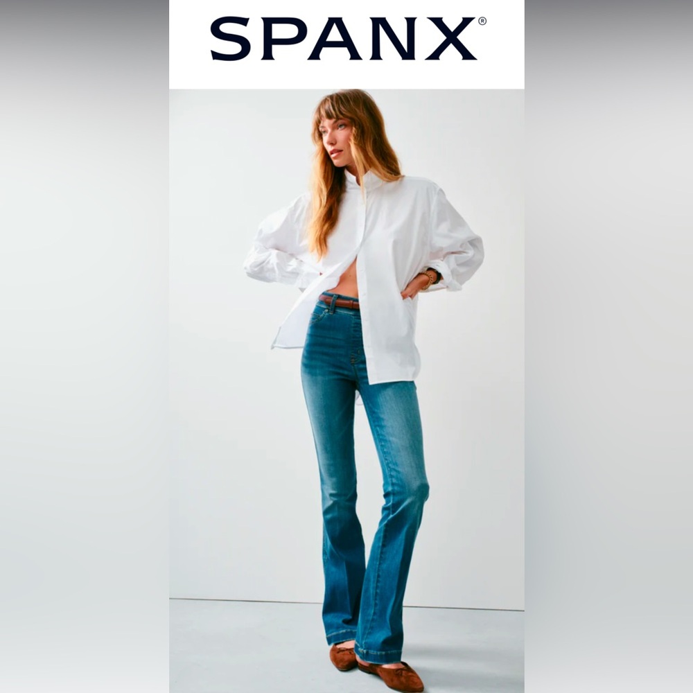 New With Tags  SPANX Flare leg jeans